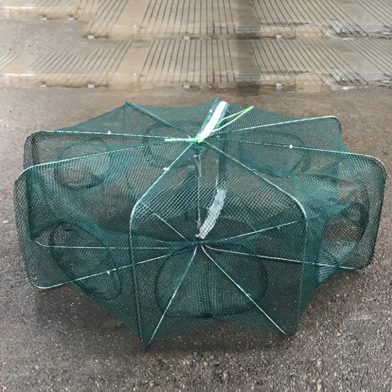 Fiskefälla – hopfällbart nät för kräftor & fisk