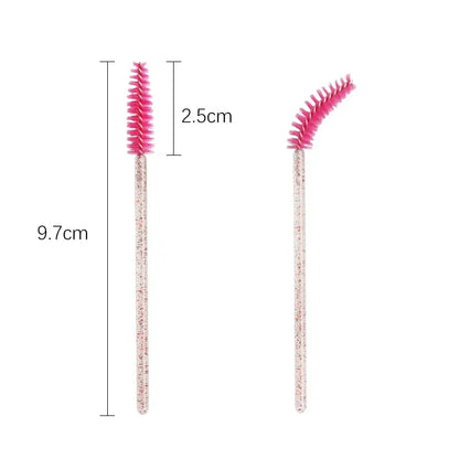 Engångs mascaraborstar – 50 st ögonfransborstar för makeup & fransvård