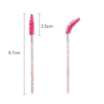 Engångs mascaraborstar – 50 st ögonfransborstar för makeup & fransvård