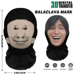 3D ansiktsmask cosplay – realistisk helmask för fest & halloween