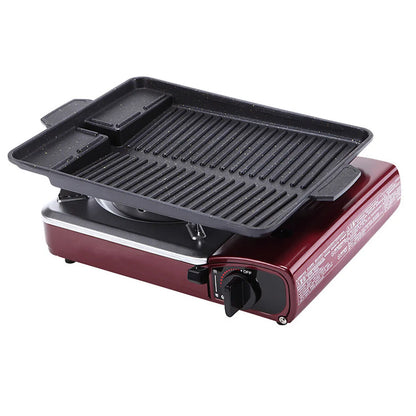 Rektangulär grillplatta – non-stick 32x26 cm för gasolspis