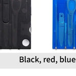 Monitoimityökalukortti – Sveitsin armeijan linkkuveitsi kortin muodossa retkeilyyn ja selviytymiseen