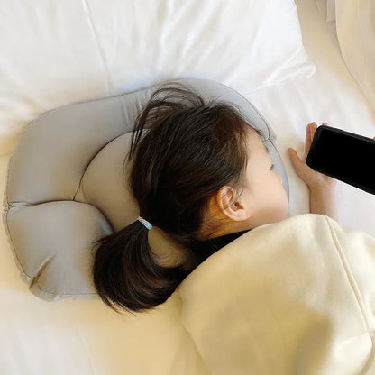 Molnkudde äggform – ergonomisk memory foam kudde för säng & amning