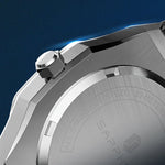 Herrklocka – rostfritt stål & datumvisning