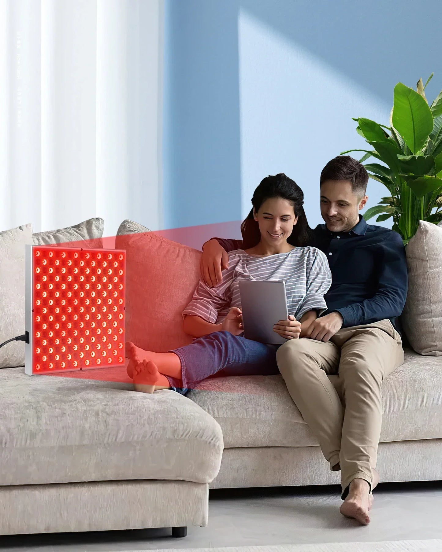 LED ljuspanel 225 dioder – hudvård & smärtlindring