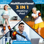Heat Support™ – Lämpökääre polvelle, olkapäälle ja kyynärpäälle – 3-in-1