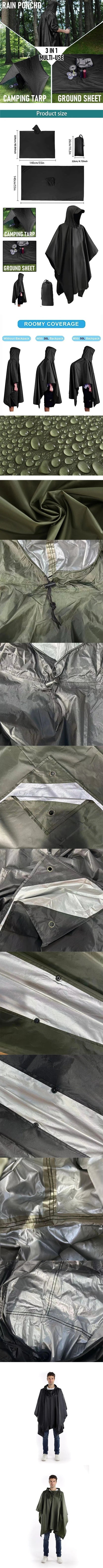 Regnjackan- 3-i-1 skyddslösning