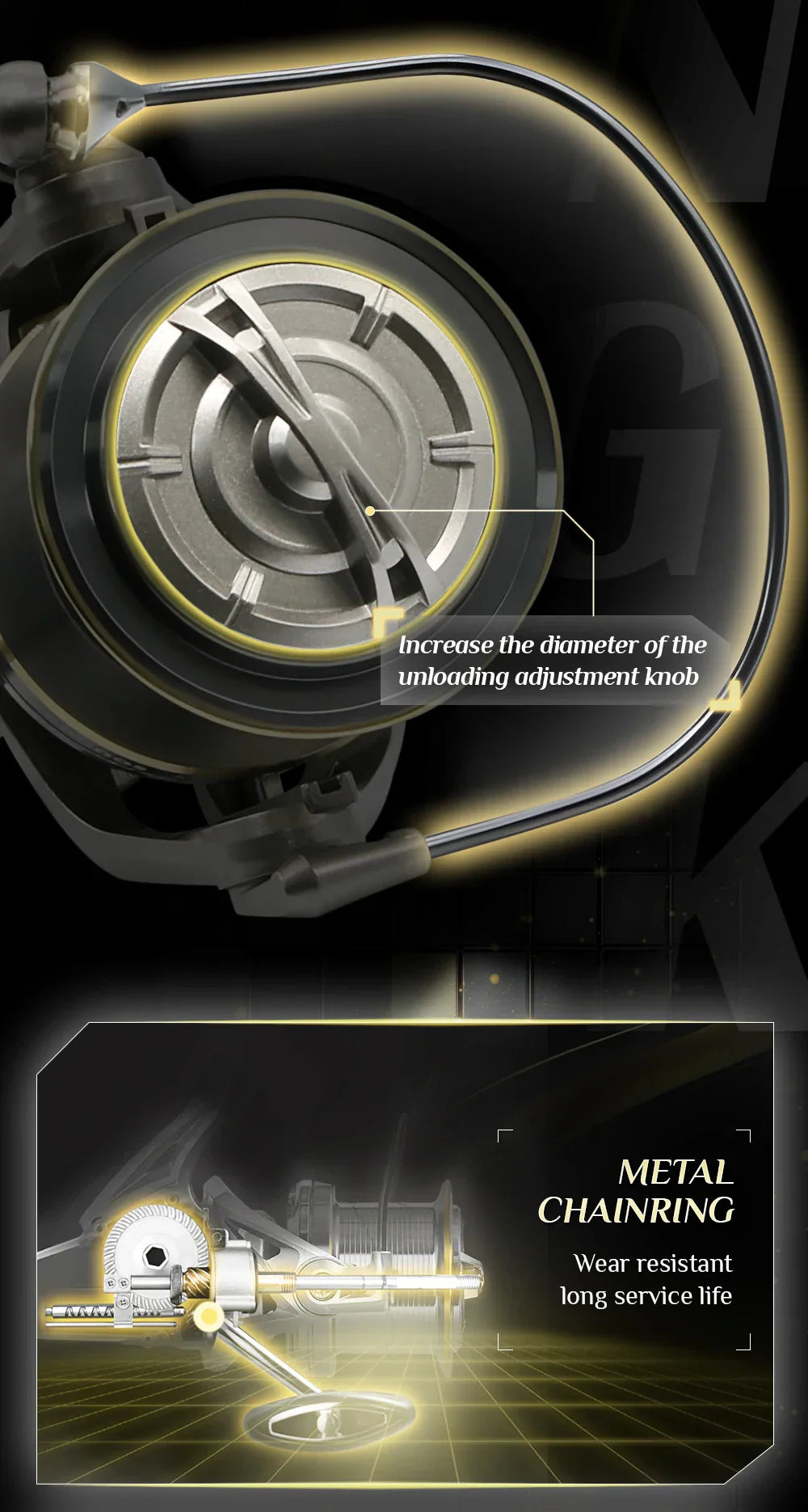 Fiskerulle – NGK stark spinnrulle 25 kg saltvatten/sötvatten