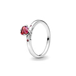 Ring Freja (ring med snöflinga, familjeträd & krona – symbolisk design)