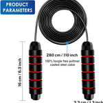 Hopprep speed rope – justerbart hopprep med kullager för träning