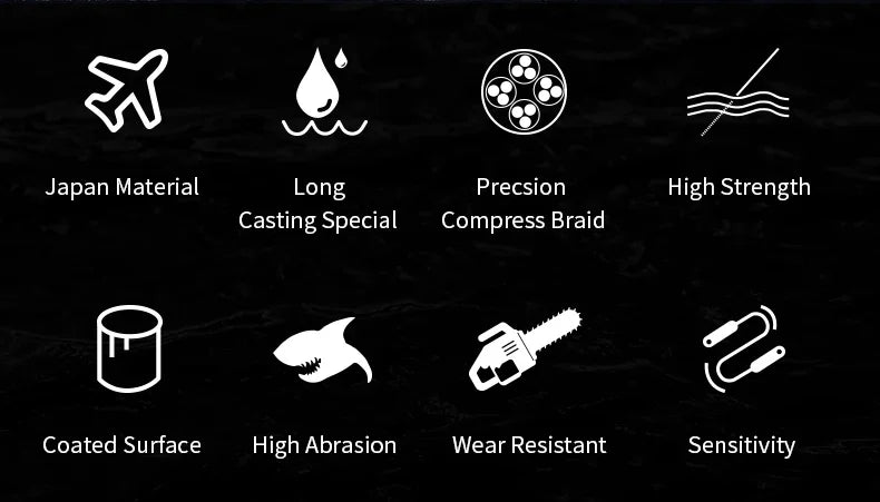 Flätlina – 300 m stark japansk fiskelina PE