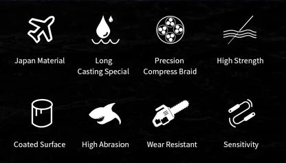 Flätlina – 300 m stark japansk fiskelina PE