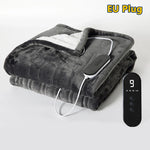 Smart Elektrisk Filt – Flanell och Lammskinn