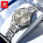 Klocka Helena (automatisk damklocka i rostfritt stål – lyxig design)