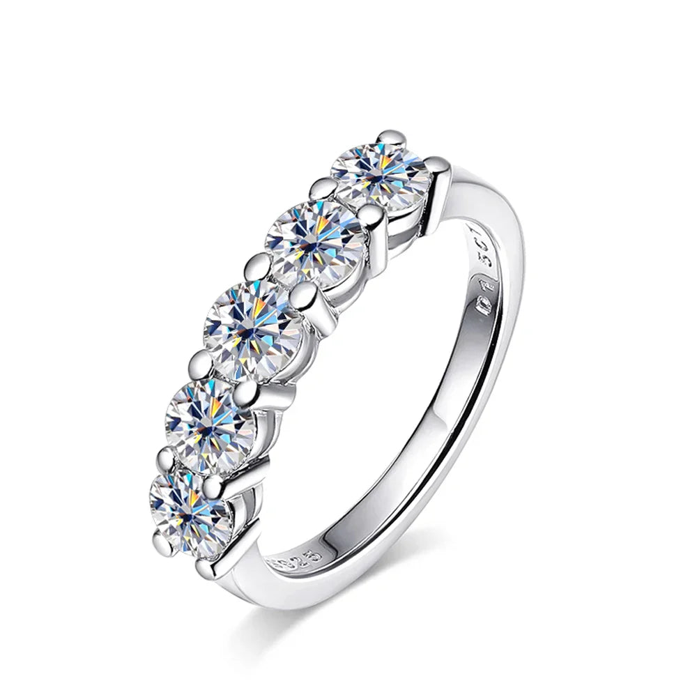 Evighetsring med sten – 4 mm