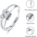 Snurrpärla ring – mot oro