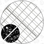 Hopfällbart grillgaller – korg med handtag för fisk, grönsaker & räkor