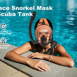 Mini dykflaska 0,5 L – snorkel & dykutrustning för undervattenssimning