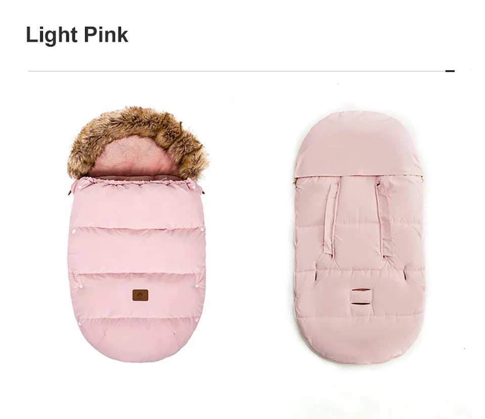 Premium Vinteråkpåse – Vind- & Vattentät (0–24 mån) – Universell Passform