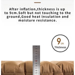 Retkeilyilmapatja 9 cm pumpulla