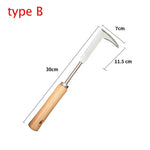 L-formad ogräsrensare – manuellt handverktyg för sprickor & trädgårdsbäddar