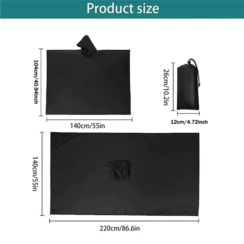 Regnjackan- 3-i-1 skyddslösning