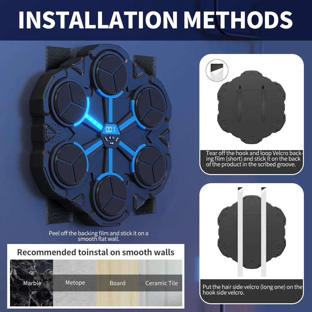 Boxningsmaskin vägg bluetooth