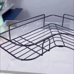 Hörnhylla badrum – schampo & förvaring utan borrning