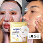 CollagenMask™ – 10-pakning antialdringsmasker med fuktighet og glød