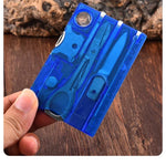 Monitoimityökalukortti – Sveitsin armeijan linkkuveitsi kortin muodossa retkeilyyn ja selviytymiseen