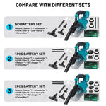 Sladdlös handdammsugare – passar Makita 18V batteri