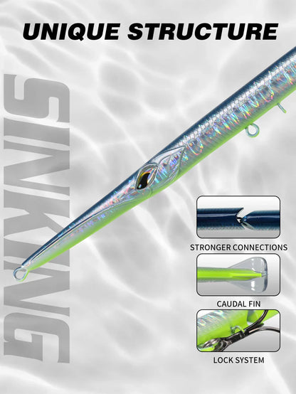 Fiskedrag – Hunthouse 255 jointed swimbait havsöring & seabass