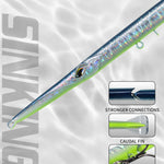 Fiskedrag – Hunthouse 255 jointed swimbait havsöring & seabass