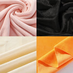 Mjuk plyschtyg 40×25 cm – flanelltyg för sömnad & leksaker