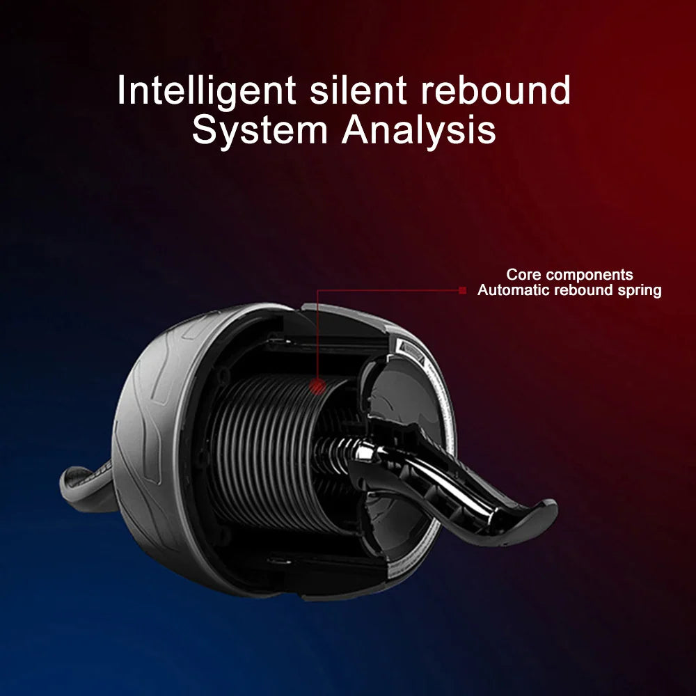 Maghjul med knäskydd – ab roller träningsredskap för mage & core