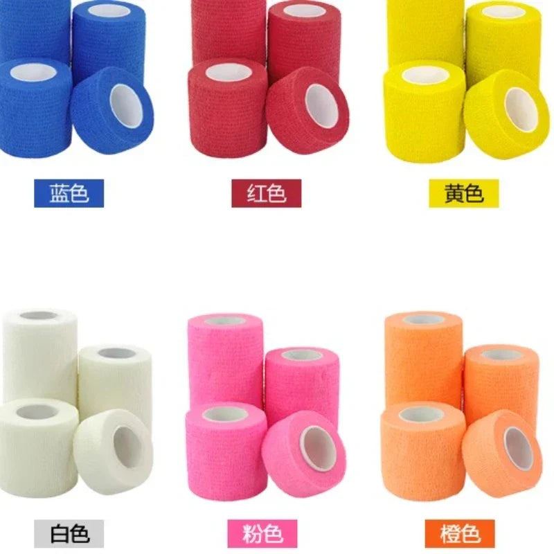 Självhäftande sporttejp – elastisk bandage för knä, finger & fotled