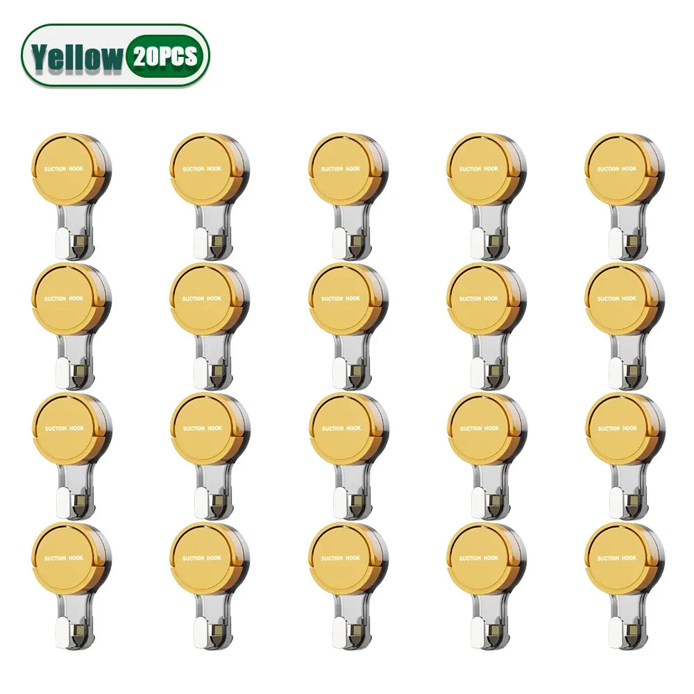 SugKrok™ – 1-30-pack Vakuumkrokar för Badrum & Kök