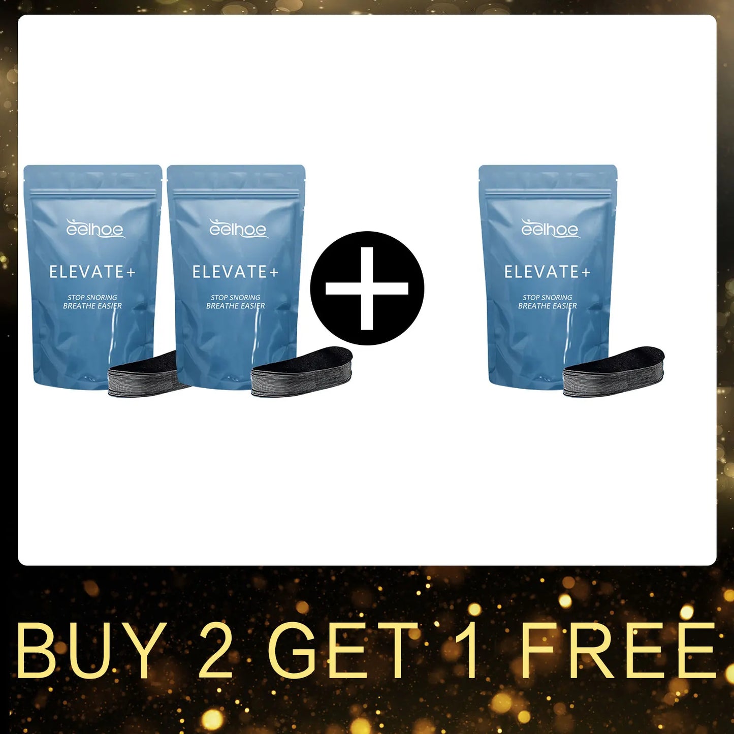 Stop Snoring patch – 30 st andningsplåster för näsa & mun, bättre sömn