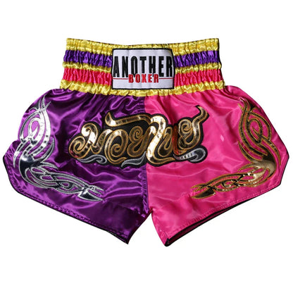 Muay Thai shorts – broderade kickboxningsshorts för vuxna & barn