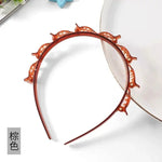 Non-slip hårband med klämma – snygg håraccessoar för vardag & fest