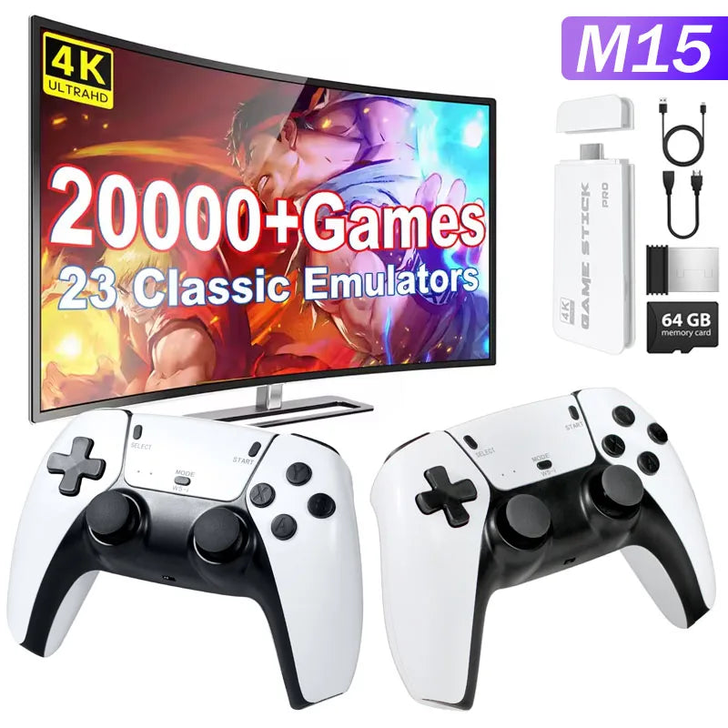 GameStick – Kädessä pidettävä 4K-pelikonsoli 