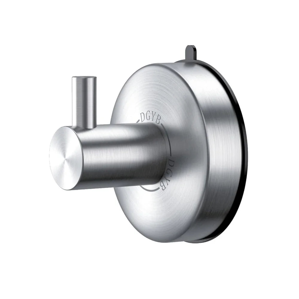 Duschkrokar™ – Sugkrokar i Borstat Nickel för Badrum
