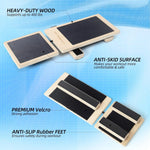 AnkelBalans™ – Träbalansbräda med Halkskydd