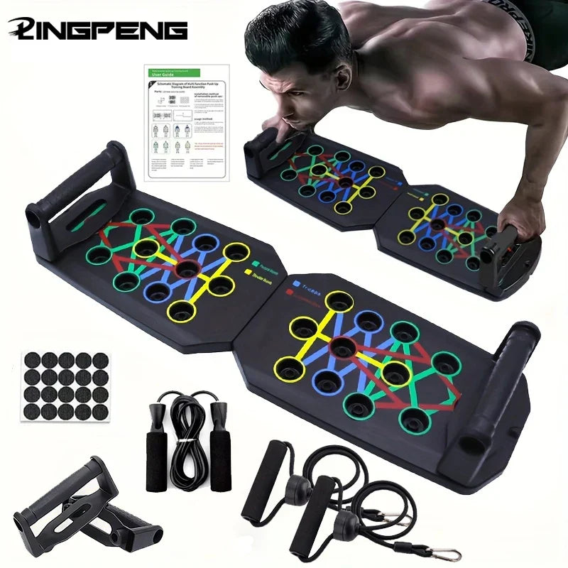 Push-up board set – multifunktionella armhävningshandtag, portabelt