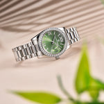 Klocka Lovisa (elegant damklocka 32 mm med safirglas & vattenskydd)