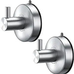 Duschkrokar™ – Sugkrokar i Borstat Nickel för Badrum