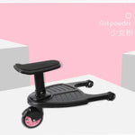 StrollerAdapter™ – Askelmalauta kahdelle lapselle ja kaksosille 