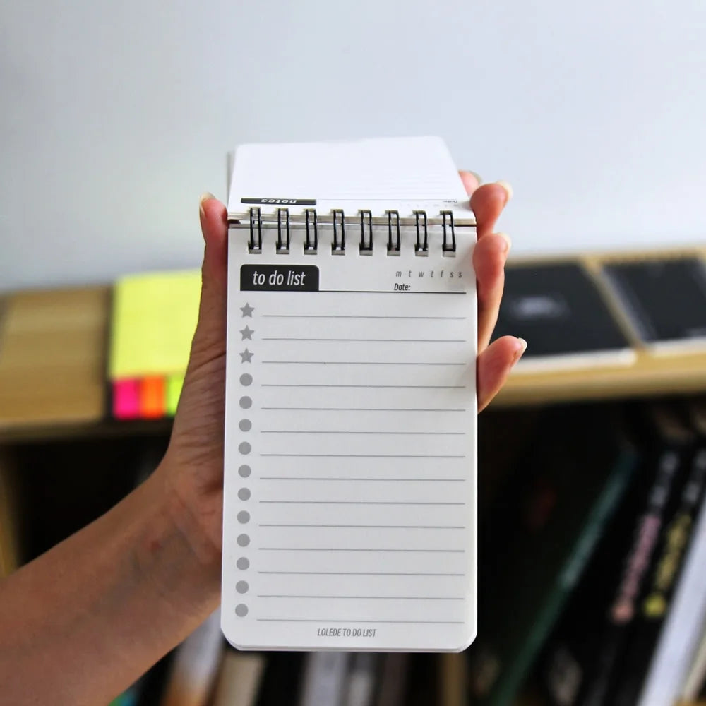 Mini anteckningsbok – dagbok, planner & skissblock