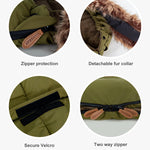 Premium Vinteråkpåse – Vind- & Vattentät (0–24 mån) – Universell Passform