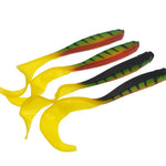 Swimbait – 12,5 cm T-tail mjukjigg för abborre & gädda